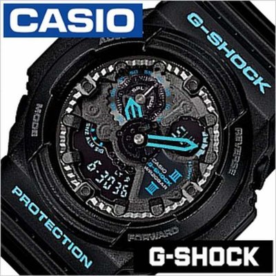 CASIO手錶公司貨 G-SHOCK錶盤金屬齒輪GA-300BA-1  A黑藍色粗獷機械風格附發票~ 另GA-300