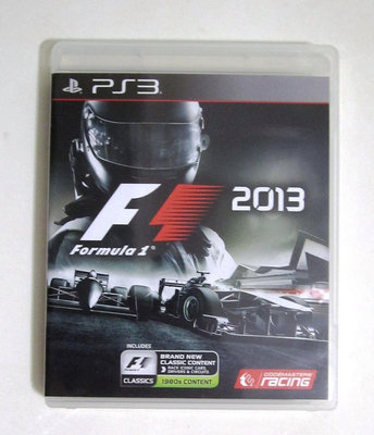PS3  F1 2013 英文版