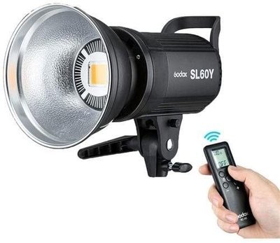 【控光後衛】Godox SL60Y 交流電黃光LED棚燈LED-SL-60Y ,4100 Lux/1米 5600K