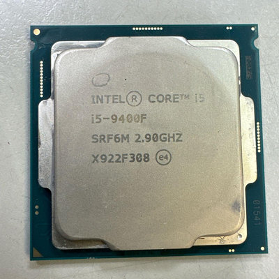 在地台南人可面交，售二手 良品 Intel i5-9400F CPU 第九代 六核心