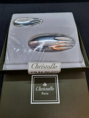 法國貴族銀器 Christofle 特殊收藏 1997香港回歸 攜手前行迎接美好未來 特別限量設計 婚慶紀念 全新正品