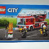 樂高積木LEGO City城市系列 60107 雲梯消防車 二手 已組好