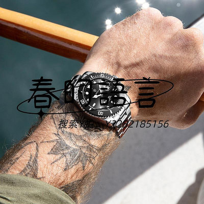 手錶官方正品瑞士黑水鬼勞力男士手表十大全自動機械表鋼帶品牌男表潮