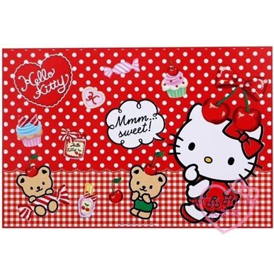 ♥小花花日本精品♥Hello Kitty 迪士尼 單人野餐墊~3