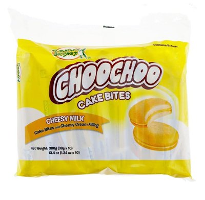 菲律賓 Lemon Square ChooChoo Cheesy Milk起司牛奶派/1包/ 38g x 10's