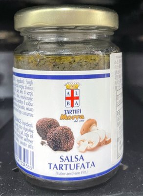 2/12前 新包裝 TARTUFI MORRA 義大利 8%黑松露蘑菇醬 80g 阿爾巴夏季松露蘑菇醬 (墨魚汁)到期日:2024/6/9