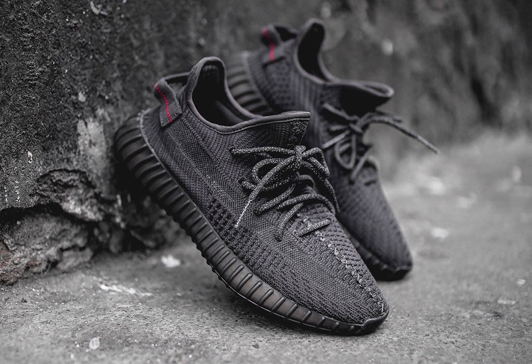 日貨代購CITY】ADIDAS YEEZY BOOST 350 V2 BLACK 椰子全黑FU9006 現貨