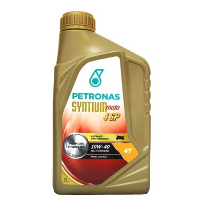 【易油網】【缺貨】PETRONAS 10W40 全合成機油MOTO 4 SP 10W-40 ENI Mobil