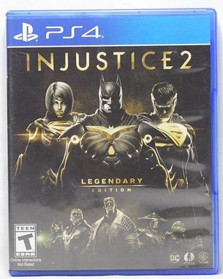 PS4 美版英語 超級英雄 2 傳奇版 Injustice 2 Legendary Edition