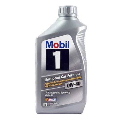 【油大亨】《Mobil 1》0W40全合成機油(美國原裝進口)