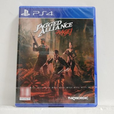 易匯空間 PS4 游戲 鐵血聯盟 狂怒 傭兵 Jagged Alliance Rage 中文版 有貨 限時下YH1217