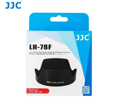 JJC 佳能  副廠 LH-78F 遮光罩 Canon RF 24-240mm 鏡頭遮光罩 = EW-78F