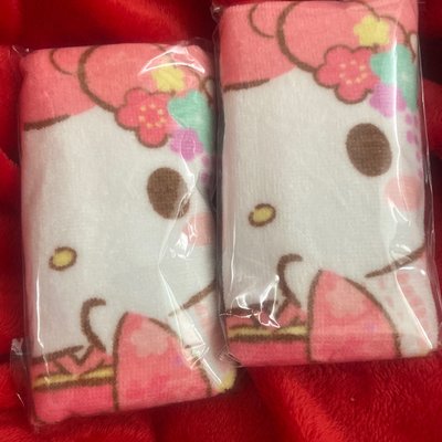 Hello Kitty和風櫻花童巾