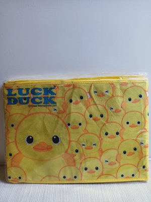 LUCK DUCK 黃色鴨鴨不織布折疊收納箱/麗莎和卡斯柏收納箱