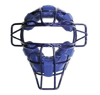 棒球世界全新Brett 布瑞特 兒童用捕手面罩 BM-55E 寶藍色