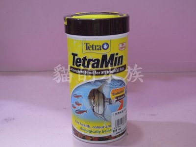 ✖ 貓 的 水 族 ✖ T104 TETRA 德彩 熱帶魚薄片飼料 250ml