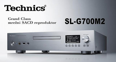 【d-PRICE 數位家電㍿】日本Technics SL-G700M2 音樂串流媒體SACD 播放機