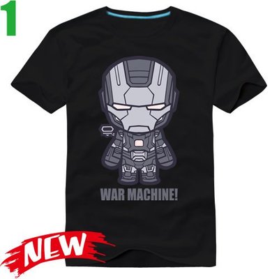 【戰爭機器 War Machine】短袖漫威超級英雄T恤(共6種顏色可供選購) 任選4件以上每件400元免運費【賣場一】