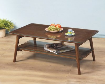 可摺式茶几桌 和室桌 玻璃桌 電腦桌 簡易組裝【伶靜屋】【型號TA9536WAG2】(含桌面及層板強化玻璃)