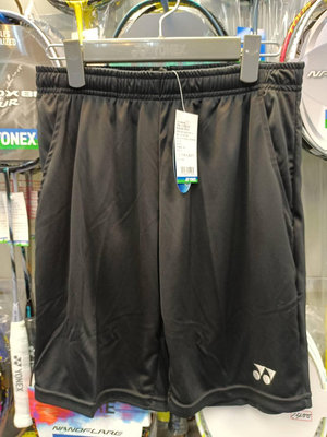 總統羽球 (自取可刷國旅卡)YONEX 男生 短袖 運動 排汗 網羽球 短褲 12120TR 黑白 台灣製