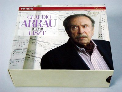 （銀圈首版）《阿勞演奏李斯特鋼琴作品全集》5CD－Philips