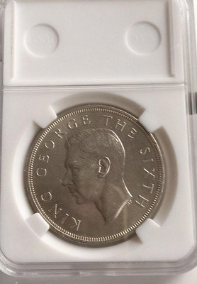 新西蘭1克朗銀幣1949年