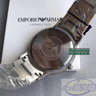 {JMC海淘購商城}現貨EMPORIO ARMANI亞曼尼手錶AR2449超薄雙色不銹鋼錶帶腕錶男錶44mm 手錶
