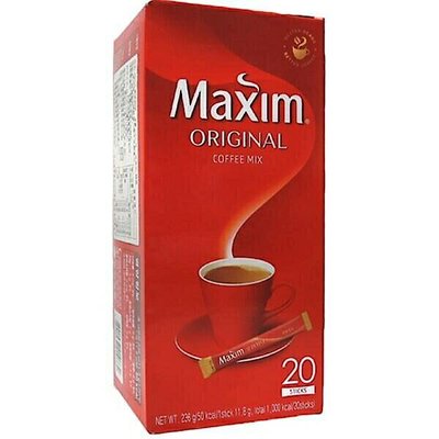 韓國 Maxim 原味咖啡(11.8gx20入)『STYLISH MONITOR』即溶咖啡 D010732