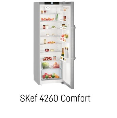 魔法廚房 德國利勃 Liebherr SKef4260獨立式單門 不鏽鋼冷藏櫃冰箱 381L  原廠保固 220V