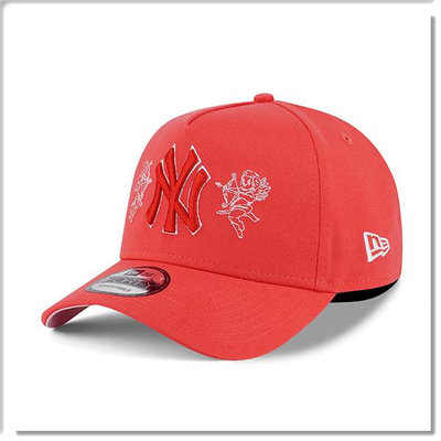 【ANGEL NEW ERA】NEW ERA MLB NY 紐約 洋基 桃紅色 邱比特 情人節 9FORTY 卡車帽