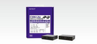【S03 筑蒂資訊】含稅 登昌恆 UPTECH C506 Lite HDMI Over IP 影音延伸器