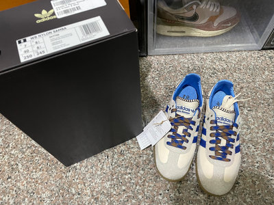 全新現貨女鞋最低價 WB X ADIDAS SAMBA NYLON WALES BONNER WONDER CLAY ROYAL 奶油白X藍 IH7756