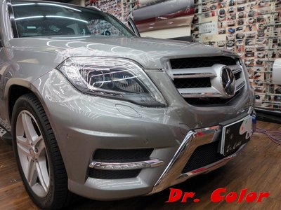 Dr. Color 玩色專業汽車包膜 M-Benz GLK350 車燈保護膜