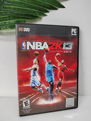 NBA 2K13 籃球2013游戲光盤 PC盒裝正版不含激活碼 含說明書+光盤