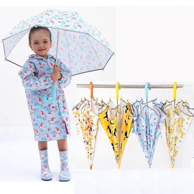 西米の店��大促最後一天��ins爆款韓國原單enbihouse兒童雨傘企鵝雨傘四色小朋友雨傘