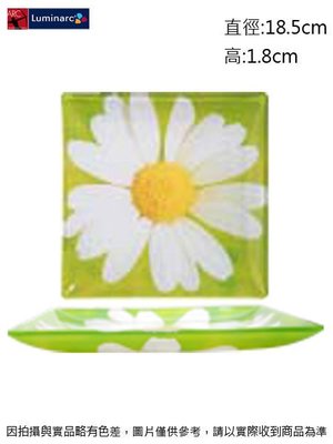 法國樂美雅 雛菊餐盤(強化)~連文餐飲家  平盤 腰子盤 湯盤 碟 皿 強化玻璃 ACD9232