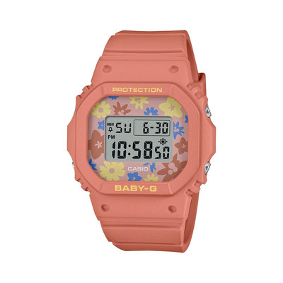 【高雄時光鐘錶】 卡西歐 CASIO BGD-565RP-4 BABY-G 花漾 復古 電子腕錶