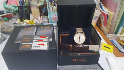 Mido美度 計時+月相+24時顯示 大錶徑自動上鍊男錶