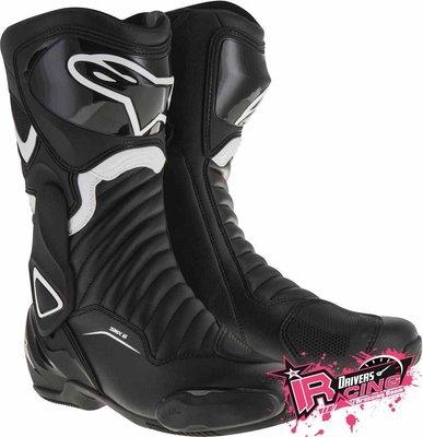 ♚賽車手的試衣間♚ Alpinestars® Stella SMX-6 V2 Ladies B/W 車靴 賽車靴