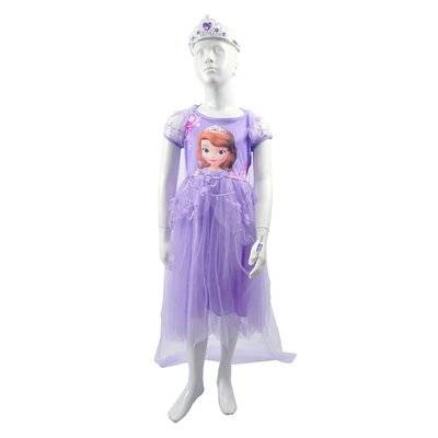 蘇菲亞公主裝 小公主蘇菲亞經典連身禮服 卡通人物 萬聖節服裝 角色扮演