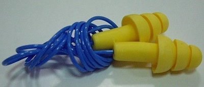 3M EAR 340-4004矽膠帶線耳塞 10副/包 - 耳塞 耳罩 噪音 1100 1110 香菇頭*2