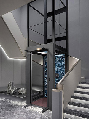 家用電梯二三四五層復式簡易閣樓室內外別墅觀光升降小型液壓曳引_有家精品店