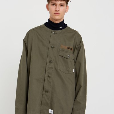 WTAPS 19AW SCOUT LS /SHIRT. COTTON.TWILL