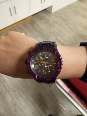 NIXON 尼克松腕錶 42-20 紫色琥珀男女錶 石英中性錶 A037898 手錶