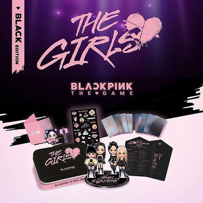 明星小卡 現貨BLACKPINK THE GAME 游戲OST THE GIRLS官方正版專輯小卡周邊~【爆款】