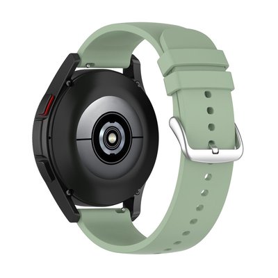 三星錶帶 矽膠 防水 尼龍 復古矽膠腕帶適用於生耳20MM/22MM的智能手錶石英錶機械錶石英錶三星watch 4
