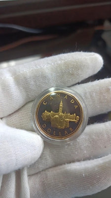 1992 加拿大 聯邦125周年  原盒精制銅紀念幣 pro