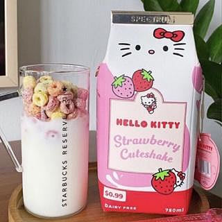 現貨 交換禮物 Spectrum collections  Hello Kitty凱蒂貓聯名 牛奶盒造型 刷具包
