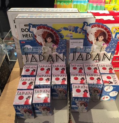 日版 KITAN CLUB 奇譚俱樂部 JAPAN 日本象徴事物 日本篇 杯緣子 杯緣女孩 OL人形 盒玩 4款一組