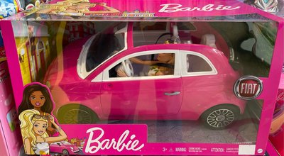 2/28前 芭比Fiat 500 組合【Barbie 芭比】芭比飛雅特Fiat 500汽車組合